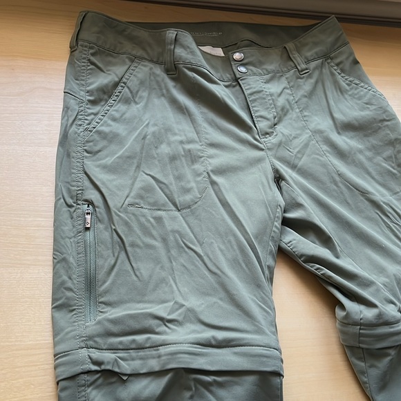 Columbia Women's Saturday Trail II Convertible Hiking Pants in Olive Grn 10 Reg - Picture 13 of 16